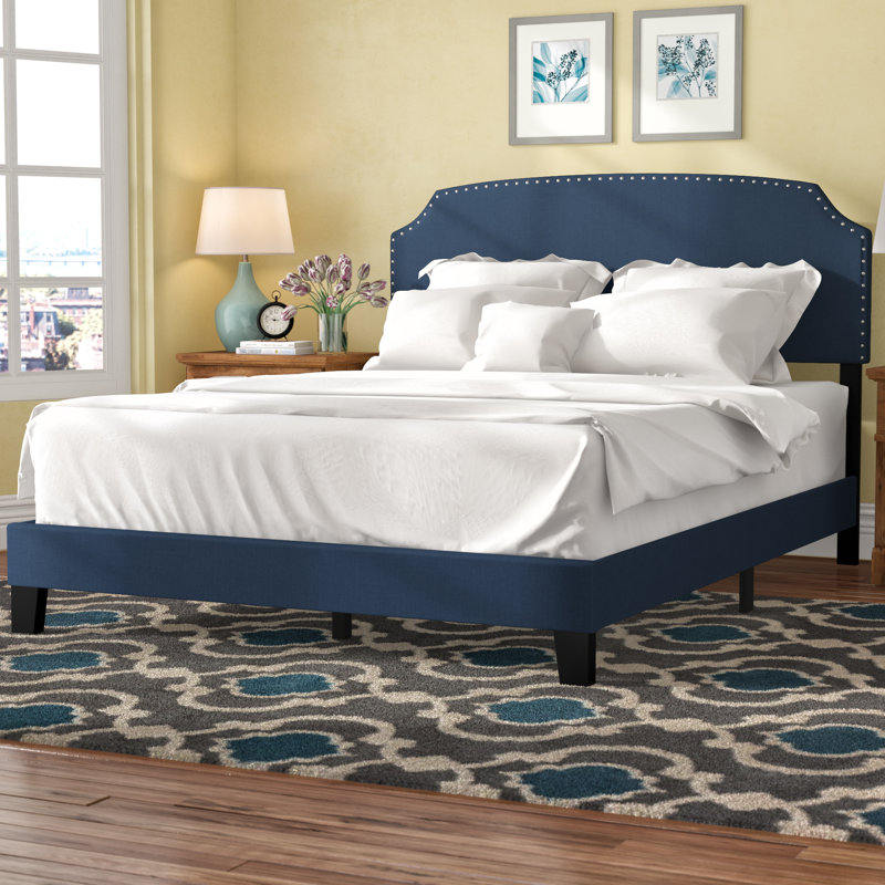 Three Posts™ Teen Thornaby Upholstered Low Profile Standard Bed
